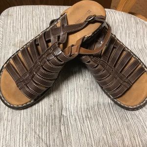 Leather sandals